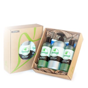 GÅVEPAKKE Hudvask 500ml, Shampo 200ml og Hudbalsam 200ml