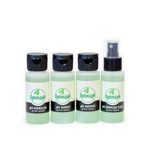 REISESETT Hudvask, Shampo, Hudbalsam, Hudpleie pluss 50 ml